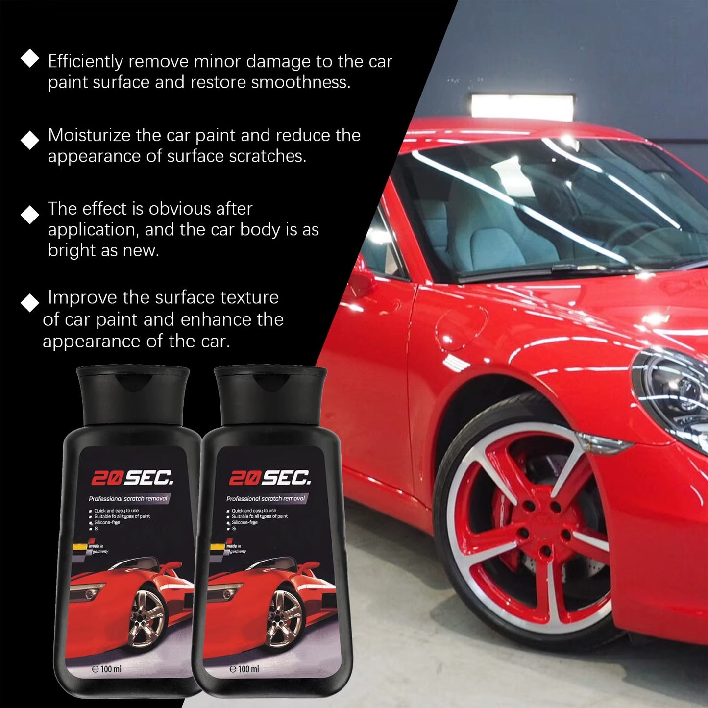 Pasta Reparadora para Autos – ¡Elimina Rayones!