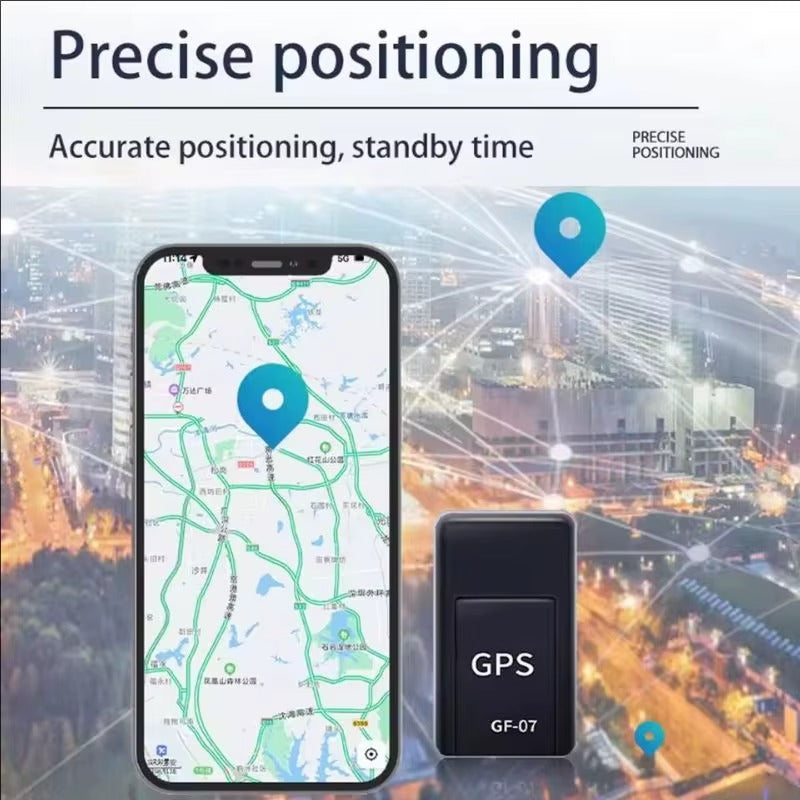 Mini GPS Rastreador con Escucha en Vivo y Alarma de Movimiento